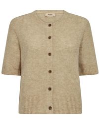 Mos Mosh - Mmthora V-Neck Knit Cardigan - Lyst