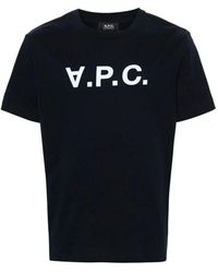 A.P.C. - Damen T-Shirt Lässiger Stil - Lyst