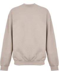 Y-3 - Hoodies & Sweatvesten ,Katoen Brushed Terry Crew Sweat - Lyst