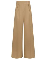 Max Mara - Wide Trousers - Lyst