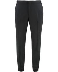 ZEGNA - Slim-Fit Trousers - Lyst