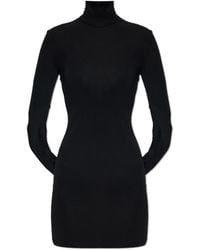 Alexander Wang - Mini-Jurk Met Hoge Hals - Lyst