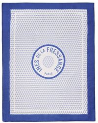 Ines De La Fressange Paris - Blaue und weiße flore sarong - Lyst