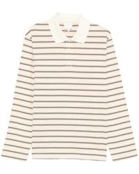 A.P.C. - Neutrals Polo Shirts - Lyst