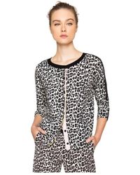 Twinset - Leopardenmuster cardigan - Lyst