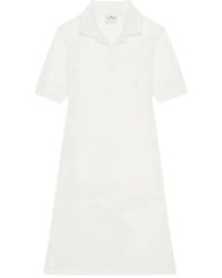 Courreges - Polo Pique Jurk - Lyst