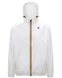 K-Way - 3.0 claude chaqueta blanca - Lyst