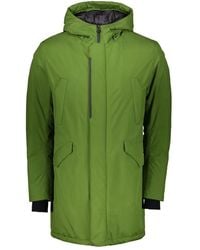 Herno - Groene Jas Met Verstelbare Capuchon - Lyst
