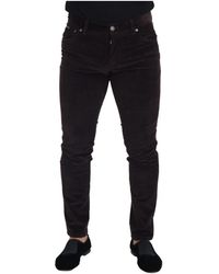 Dolce & Gabbana - Trousers > Slim-fit Trousers - Lyst