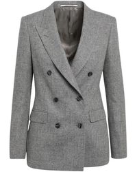 Tagliatore - Jassen ,Grijs ,Wol J-Parigi Jas - Lyst