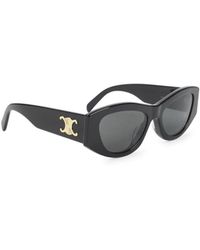 Celine - Accessoires ,Zwart ,Triomphe 15 Zonnebril - Lyst