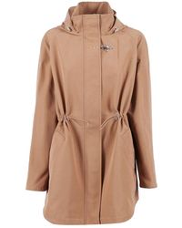Fay - Jassen ,Katoen Parka Con Gancio - Lyst