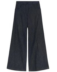 Aspesi - Weite Denim Hose Mod.0156 - Lyst