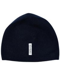 Acne Studios - Accessoires ,Blauw ,Kasjmier Kassia Beanie - Lyst