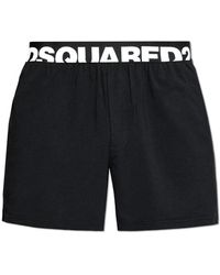 DSquared² - Cotton Boxers With Logo - Lyst