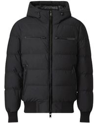 Moose Knuckles - Jassen ,Zwart ,Nylon Soho Down Bomber - Lyst