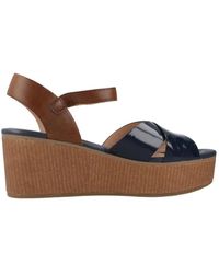 Stonefly - Diva Patent Calf Wedges - Lyst