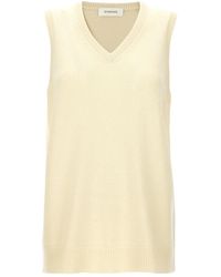 Sportmax - V-Neck Knitwear - Lyst