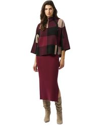 Joseph Ribkoff - Gebreide Top Met Ruitjesjacquard - Lyst