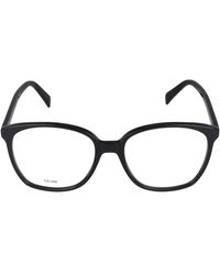 Celine - Dünne Quadratische Brille - Lyst