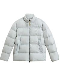 Woolrich - Jassen ,Grijs ,Cloud Eagle Jacket - Lyst