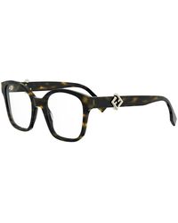 Fendi - Ff Diamanten Optikrahmen - Lyst