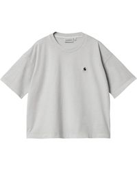 Carhartt - Nelson t-shirt in sonic silver - Lyst