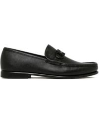 Ferragamo - Loafer Mit Mandelförmiger Kappe - Lyst