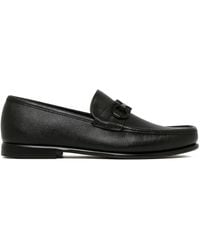 Ferragamo - Loafer Mit Mandelförmiger Kappe - Lyst