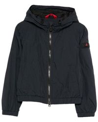 Peuterey - Jassen ,Blauw ,Polyester Nigle Hooded Zip Jacket - Lyst