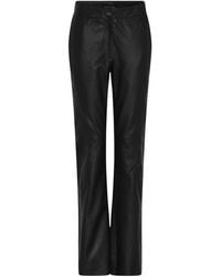 Bruuns Bazaar - Broeken ,Zwart ,Leer Softi Bbliara Leren Broek - Lyst