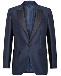 Billionaire - Jassen ,Blauw ,Polyester Blazer Crest - Lyst