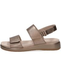 Caprice - Flache Sandalen - Lyst