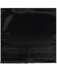 Saint Laurent - Silk Scarves - Lyst