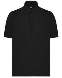 DUNO - Tops ,Zwart ,Polyester Technische Polo Shirt - Lyst