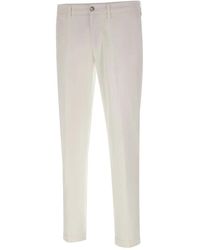 Re-hash - Broeken ,Wit ,Katoen Mucha Chinos Broek - Lyst