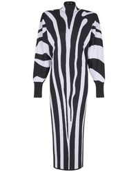 Balmain - Knitted Dresses - Lyst