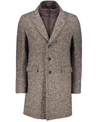 Herno - Single-Breasted Coats - Lyst