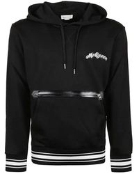 McQueen - Logo Sweins Sweatshirt - Lyst