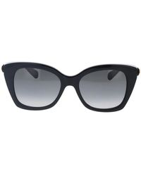 Gucci - Klassische rechteckige sonnenbrille mit trendigen details - Lyst