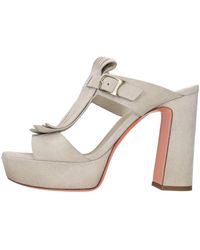 Santoni - Heeled Mules - Lyst