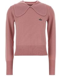 Vivienne Westwood - Tie Bea Polo Knitted Top - Lyst
