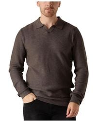 Dstrezzed - Brauner Polo Pullover Für Herren - Lyst