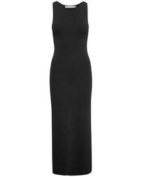 Gestuz - Kleedjes ,Zwart ,Maxi Jurk - Lyst