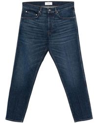 Lardini - Jeans ,Blauw ,Denim Jeans Met Riemlussen - Lyst