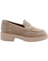 CTWLK - Klassische Leder Mokassin Schuhe Gythio - Lyst