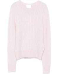 Allude - Round-Neck Knitwear - Lyst
