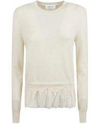 McQueen - Round-Neck Knitwear - Lyst