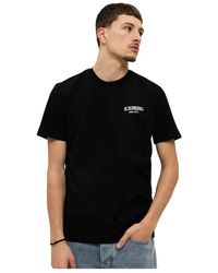Iceberg - Tops ,Zwart ,Katoen 5D F046 Jersey T-Shirt - Lyst