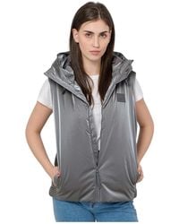 Rains - Jassen ,Grijs ,Polyester Steel Loop Vest - Lyst